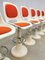 Space Age Two-Tone Tulip Barstools, Set of 6 2