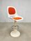 Space Age Two-Tone Tulip Barstools, Set of 6, Image 3