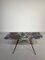 Table Basse en Céramique avec Structure en Fer par La Donatella, 1950s 1