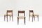 Model 351 Dining Chairs by G. Leeward for Wilkhahn, Germany, 1960s, Set of 4 2