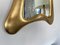 Italian Free Form Gold Leaf Mirror by Banci, 1990s 4