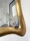 Italian Free Form Gold Leaf Mirror by Banci, 1990s, Image 9