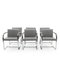 Brno Chairs by Ludwig Mies Van Der Rohe for Knoll, 1980s, Set of 6 1