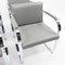 Brno Chairs by Ludwig Mies Van Der Rohe for Knoll, 1980s, Set of 6 5