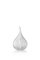 Mittlere polierte transparente Drops Vase von Renzo Stellon 1