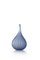 Medium Lucido Bluino Drops Vase by Renzo Stellon 1
