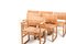 BM61 & BM62 Dining Chairs in Oak and Cane by Børge Mogensen for Fredericia, Set of 6 4