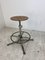 Vintage Industrial Adjustable Swivel Stool by Friso Kramer for Ahrend, 1960s 6