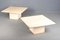 Travertine Tables by Fedam, Set of 2 2