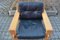 Leather Model Bonanza Lounge Chair by Esko Pajamies for Asko, 1960s 9