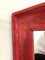 Mirror with Red Frame 10