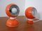 Italian Space Age Metal Internal Magnet Table Lamps by Reggiani, 1960s, Set of 2 2