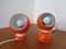 Italian Space Age Metal Internal Magnet Table Lamps by Reggiani, 1960s, Set of 2 1
