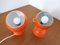 Italian Space Age Metal Internal Magnet Table Lamps by Reggiani, 1960s, Set of 2 10