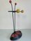 Vintage French Roger Feraud Style Umbrella Stand in Cast Iron and Wood 4