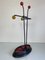 Vintage French Roger Feraud Style Umbrella Stand in Cast Iron and Wood 8