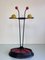 Vintage French Roger Feraud Style Umbrella Stand in Cast Iron and Wood 2