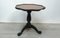 Black & Copper Round Side Table, 1940s, Image 3