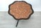 Black & Copper Round Side Table, 1940s, Image 4