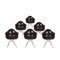 DAR Chairs by Charles Eames for Modernica, 2000s, Set of 6, Image 1