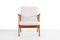 Danish Teak with Oak Wooden Armchair, Image 5