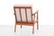 Danish Teak with Oak Wooden Armchair, Image 3