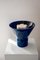 Medium Blue Ceramic Kyo Vase by Mazo Design 3