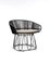 Fauteuil Circo Noir par Sebastian Herkner, Set de 2 3