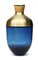 Große Blaue India Vessel I Vase von Pia Wüstenberg 2