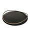 Small Black Ash Wood Touché Bois Handle Tray by Mason Editions, Set of 2 3