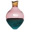 Rose und Kupfer Patina India Vessel II Vase von Pia Wüstenberg 1