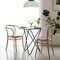 White Carrara Marble and Black Steel Dining O Table by Ox Denmarq 4