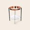 Copper and White Carrara Marble Deck Table by Ox Denmarq 2