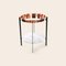 Copper and White Carrara Marble Deck Table by Ox Denmarq, Image 2