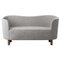 Grey Smoked Oak Sahco Zero Mingle Sofa from by Lassen, Image 1