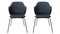 Chaises Jupiter Lassen Bleues de par Lassen, Set de 2 2