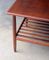 Dänischer Mid-Century Teak Beistelltisch mit Ablage 4