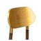 Canaletto & Gold Visione Bokken Upholstered Chairs by Colé Italia, Set of 4 3