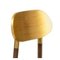 Canaletto & Gold Visione Bokken Upholstered Chairs by Colé Italia, Set of 4, Image 3