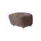 Sahara Natural Oak Sheepskin the Tired Man Footstool from by Lassen, Image 2