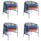 Caribe Chic Lounge Chair by Sebastian Herkner, Set of 4, Image 1