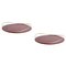 Bordeaux Affected E Trays by Mason Editions, Set of 2 1