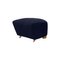 Blue Natural Oak Hallingdal the Tired Man Footstool from by Lassen 2