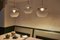 Large White and Copper Here Comes the Sun Pendant Lamp by Bertrand Balas 8