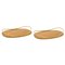 Ash Wood Touched Bois Trays by Mason Editions, Set of 2 1