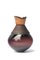 Kleine Topas und Kupfer Patina India Vessel II Vase von Pia Wüstenberg 5