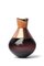 Kleine Topas und Kupfer Patina India Vessel II Vase von Pia Wüstenberg 4