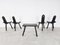 Spanish Brutalist Stools With Table, 1950s, Set of 5, Image 2