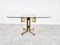 Geometrical Brass Dining Table, 1970s 3