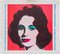 Póster de la exposición de Elizabth Taylor en Toronto de Andy Warhol, años 60, Imagen 1